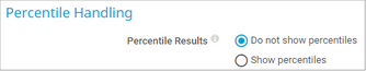 Percentile Handling