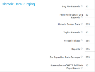 Historic Data Purging