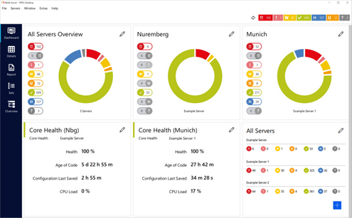 Multi Server window