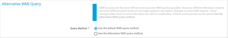 Alternative WMI Query